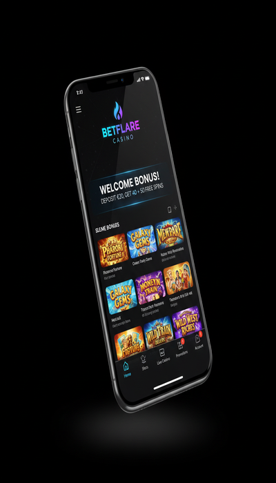 Betflare Casino Casino on Smartphone