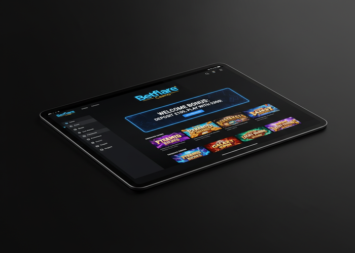 Betflare Casino Casino in Tablet
